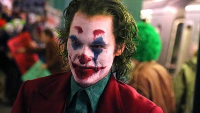 JOKER Director Shares Another Image Of Star Joaquin Phoenix - This Time In Full Clown Costume