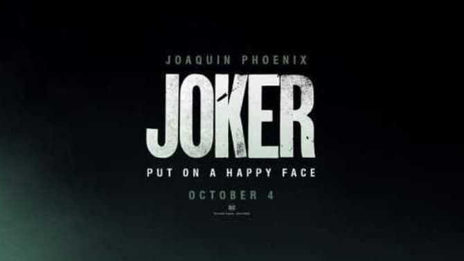 JOKER Director Todd Philips Unveils The First Poster For The Movie; Teaser Trailer Tomorrow