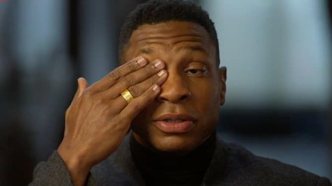 Jonathan Majors Says &quot;I Was Reckless With Her Heart, Not With Her Body&quot; When Asked About Jabbari's Injuries