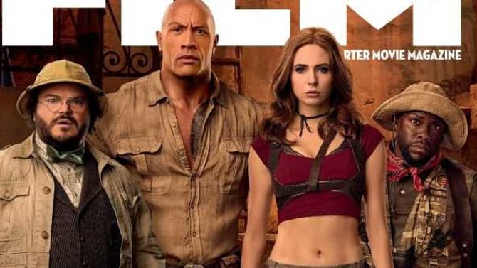 JUMANJI: THE NEXT LEVEL Total Film Cover & Stills See The Players Upgrade Their Gear