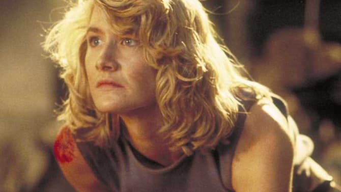 JURASSIC PARK Original Laura Dern Shares A Photo From The Set Of JURASSIC WORLD: DOMINION