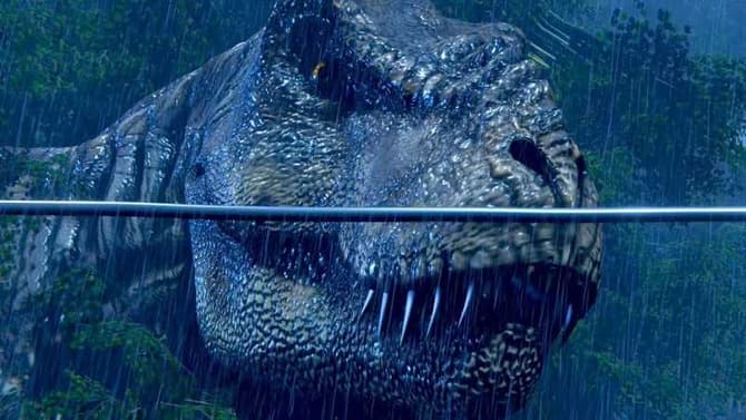 JURASSIC PARK Writer David Koepp Finally Explains Why That T-Rex Raft Scene Didn't Make The Final Cut