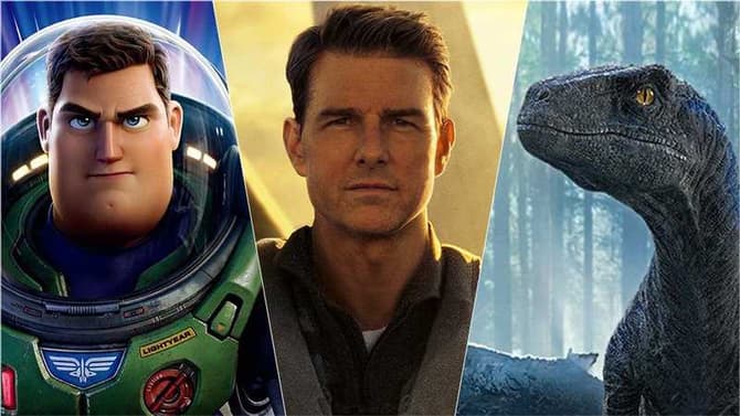 JURASSIC WORLD: DOMINION Still #1 At The Box Office As LIGHTYEAR Underperforms; TOP GUN: MAVERICK Nears $900M