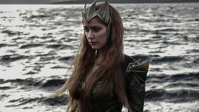 JUSTICE LEAGUE: A New Image Of Amber Heard Suited Up As Mera In The &quot;Snyder Cut&quot; Has Been Revealed