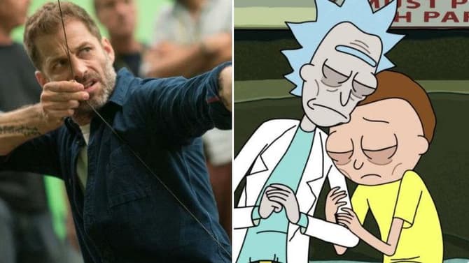 JUSTICE LEAGUE Director Zack Snyder Was Interested In Bringing RICK AND MORTY To The Big Screen