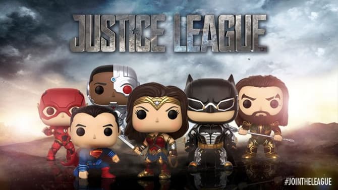 JUSTICE LEAGUE Funko POPs Officially Unveiled: Wonder Woman, The Flash, Aquaman, Cyborg, Batman & Superman