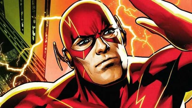 JUSTICE LEAGUE: MORTAL Behind The Scenes Photo Reveals Adam Brody's Flash Mask