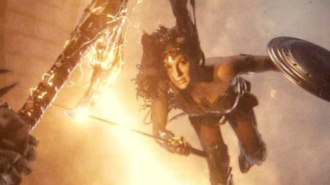 JUSTICE LEAGUE: Wonder Woman Faces Off Against Steppenwolf In Stunning New &quot;Snyder Cut&quot; Still