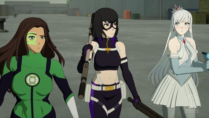 JUSTICE LEAGUE x RWBY: SUPER HEROES & HUNTSMEN, PART TWO Exclusive Clip Features An Epic DC/RWBY Team-Up