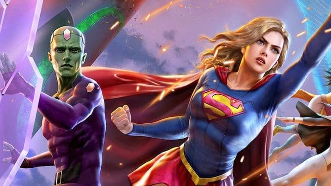 LEGION OF SUPER-HEROES: Check Out The Awesome Cover Art For Upcoming Animated Supergirl Team-Up