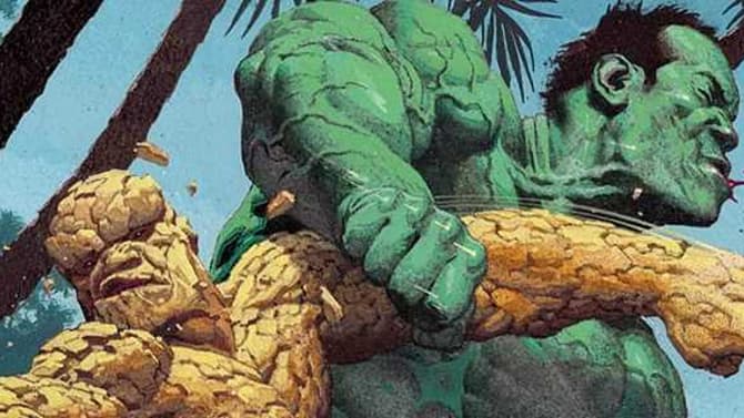 Marvel Comics Finally Reveals Who Is Stronger Between The Hulk And The Thing In FANTASTIC FOUR #13