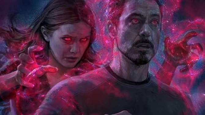 Marvel Studios Artist Shares Classic Scarlet Witch Concept Art Ahead Of WANDAVISION Premiere