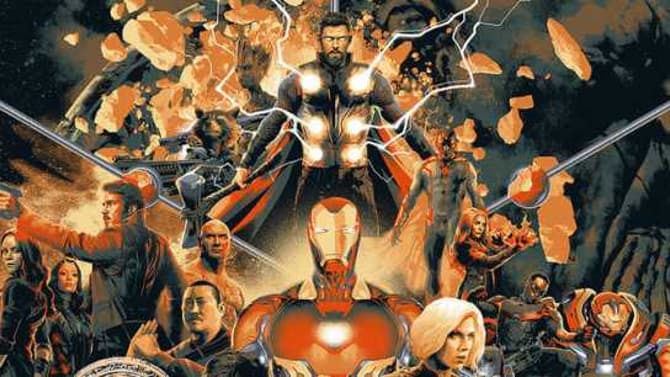 Marvel Unveils Mondo's Awesome AVENGERS: INFINITY WAR Variant Poster Ahead Of SDCC