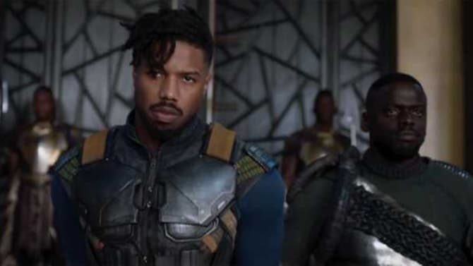 Michael B. Jordan Says BLACK PANTHER Took Him To A &quot;Dark Place&quot; Emotionally; Two New Photos Released