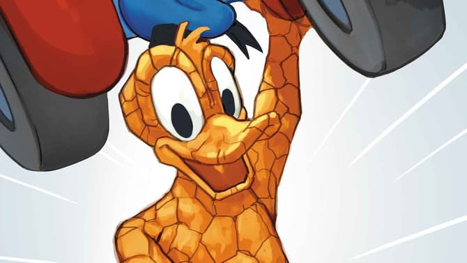 MICKEY & FRIENDS Become Marvel's FANTASTIC FOUR In Wacky New Comic Book Crossover Next January