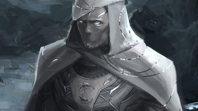 MOON KNIGHT Concept Art Reveals An Unused Sci-fi Inspired Costume For Marc Spector/Steven Grant