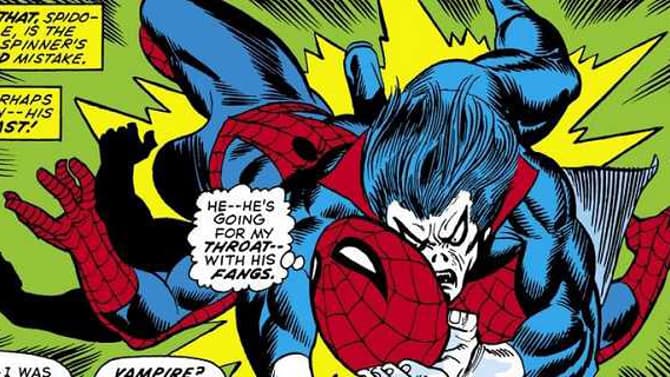 MORBIUS: Sony's Flash Thompson Account Appears To Be Teasing The Living Vampire's Presence In The MCU