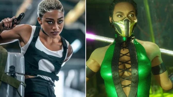 MORTAL KOMBAT 2 BTS Photos Feature First Look At Tati Gabrielle As Jade; Tease Kitana & Shao Kahn