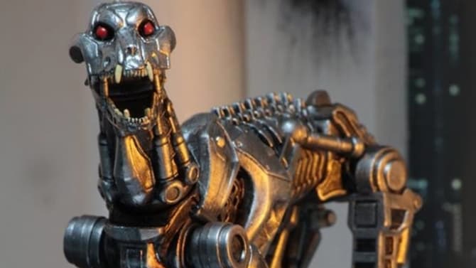 NECA Toys Unveils Images Of Their ROBOCOP VS. THE TERMINATOR EndoCop And Terminator Dog 2-Pack