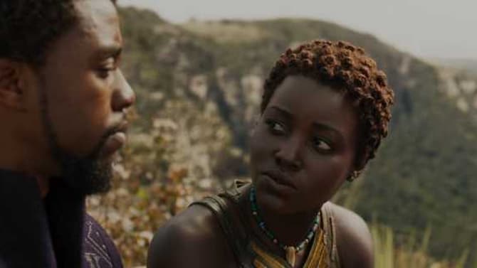 New BLACK PANTHER Image Sees T'Challa Stepping Out With Nakia To Wish Fans A Happy New Year