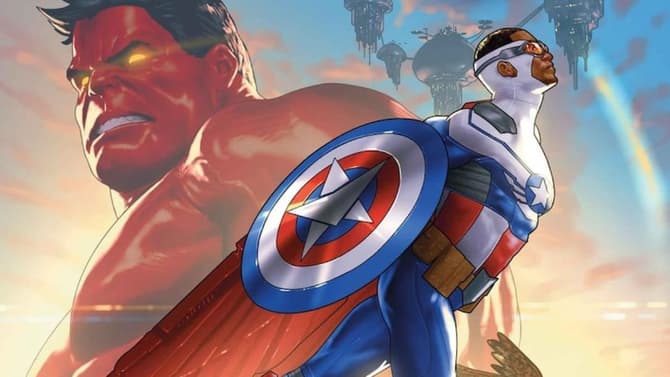 New SAM WILSON: CAPTAIN AMERICA Comic Book Series Will Pit The Winged Avenger Against Red Hulk