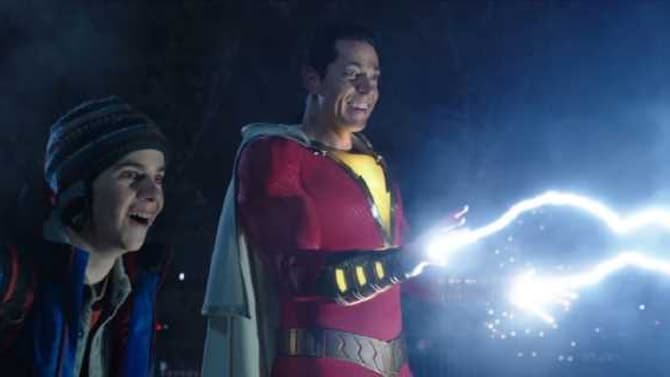 New SHAZAM! Promo Poster Features &quot;Captain Sparkle Fingers&quot; In All His Glory