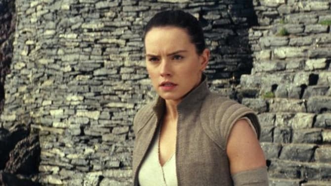 New STAR WARS: THE LAST JEDI Image Find Daisy Ridley's Rey Commencing Her Training On Ahch-To