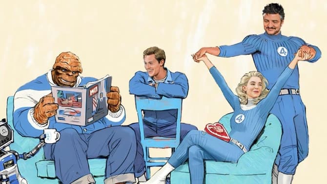 New THE FANTASTIC FOUR: FIRST STEPS Set Photos Give Us A Better Look At Pedro Pascal As Reed Richards