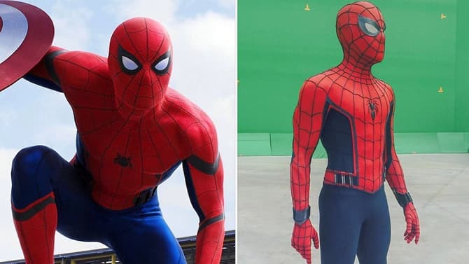 Rarely Seen Photos Of Spider-Man's Original MCU Costume Resurface...And They're Splitting Opinions