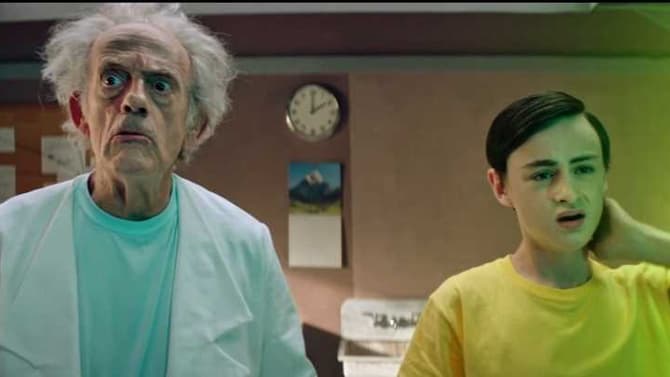 RICK AND MORTY Live-Action Finale Promo Sees Christopher Lloyd & Jaeden Martell Star As The Titular Duo