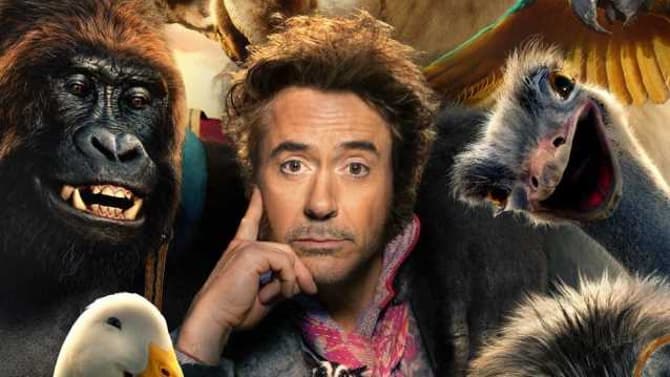 Robert Downey Jr. Is Just Not A People Person On The First Official Poster For DOLITTLE; Trailer Tomorrow