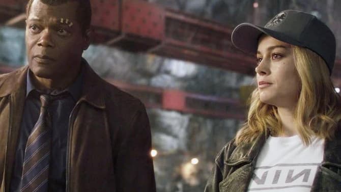 SECRET INVASION Star Samuel L. Jackson Defends Brie Larson From &quot;Incel Dudes Who Hate Strong Women&quot;