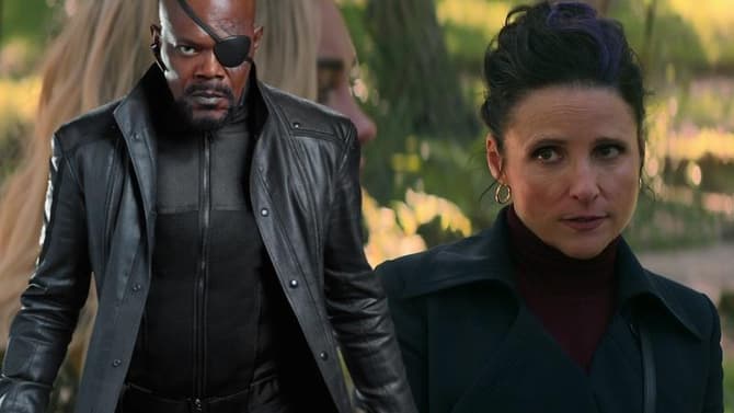 SECRET INVASION Star Samuel L. Jackson Teases Nick Fury Vs. Valentina Allegra de Fontaine In Future Project