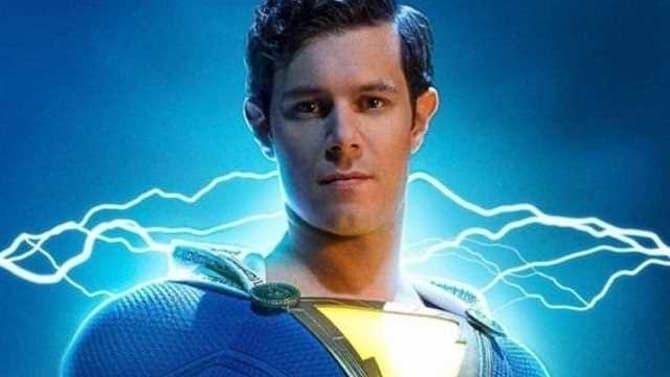 SHAZAM! - FURY OF THE GODS Star Adam Brody Teases More Shazam Family Action In The Sequel