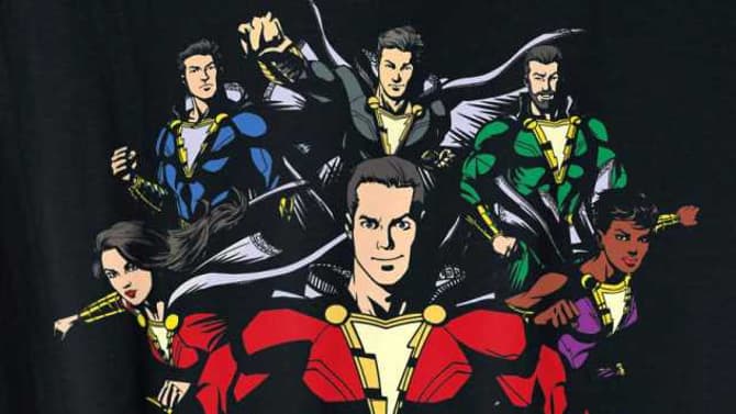 SHAZAM! - New Promo Art Unites The Shazam Family & Pits Him Against The Villainous Dr. Sivana