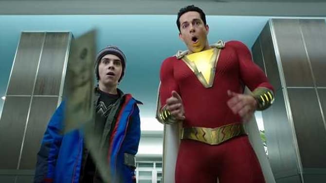 SHAZAM! Can't Handle The Caped Crusader Stuff In Fun New TV Spot For The DC Comics Movie