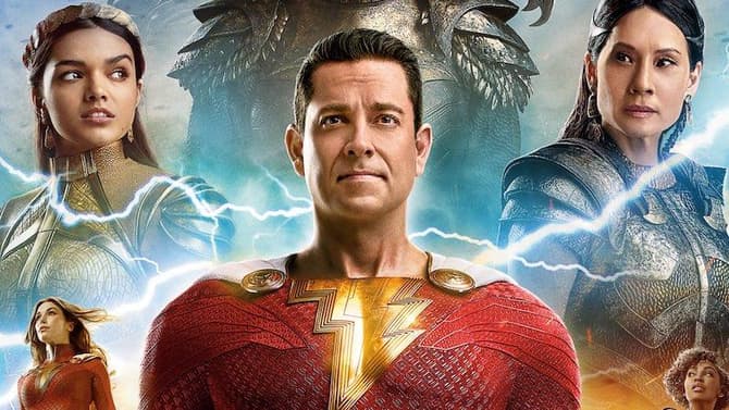 SHAZAM! FURY OF THE GODS Gets New Chinese Poster; Zachary Levi Says DCU Future Hinges On Sequel's Success