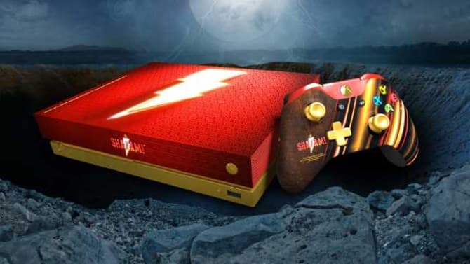 SHAZAM!: Microsoft Unveils Specially-Designed Custom Xbox One X, And You Can Win It