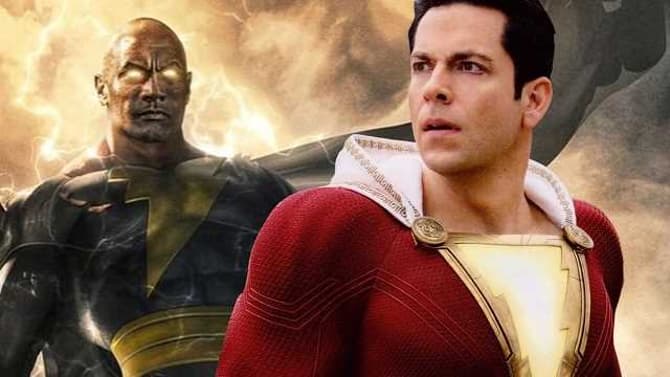 SHAZAM! Star Zachary Levi Says &quot;We'll See&quot; When Asked About A Throwdown Between Shazam And Black Adam