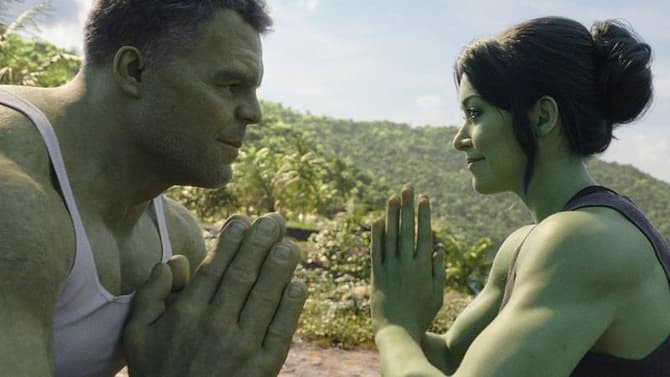 SHE-HULK: ATTORNEY AT LAW Promo Art And Stills Offer A New Look At The Hero's Costume, The Hulk, And Titania