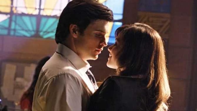 SMALLVILLE Stars Tom Welling & Erica Durance Reunite On The Kent Farm In CRISIS ON INFINITE EARTHS First Look