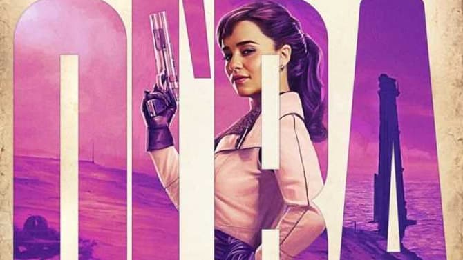 SOLO: A STAR WARS STORY Character Posters Spotlight Han, Chewbacca, Lando And Qi-Ra