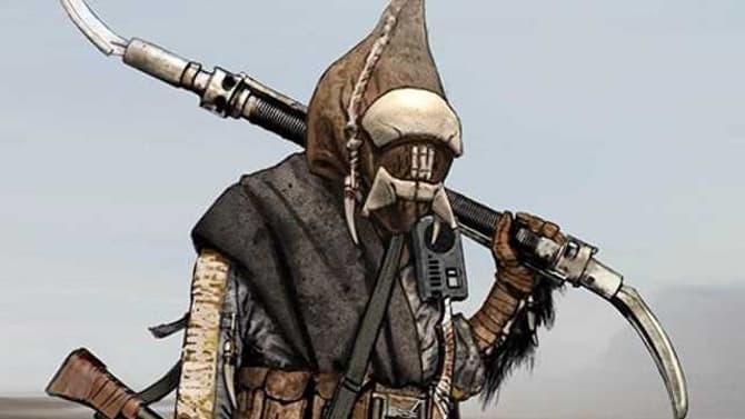 SOLO: A STAR WARS STORY Concept Art Reveals A Closer Look At Enfys Nest's Gang