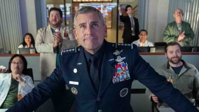 SPACE FORCE First Look Photos Introduce Netflix's Upcoming Comedy Series Starring Steve Carell & Lisa Kudrow