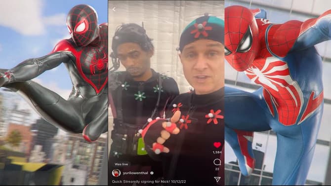 SPIDER-MAN 2 Voice Actor Yuri Lowenthal Discusses His Real-Life Relationship With Miles VA Nadji Jeter