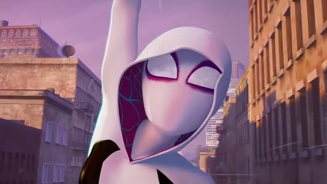 SPIDER-MAN: ACROSS THE SPIDER-VERSE Clip Sees Spider-Gwen Explain The Spider Society To Miles Morales