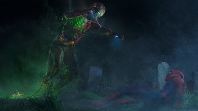 SPIDER-MAN: FAR FROM HOME Concept Art Reveals Terrifying Alternate Takes On The Zombie Iron Man