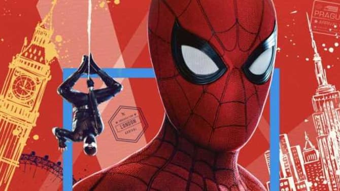 SPIDER-MAN: FAR FROM HOME IMAX Poster Features Nick Fury, Mysterio And Two Wall-Crawlers