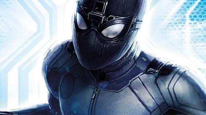 SPIDER-MAN: FAR FROM HOME Promo Art Reveals Our Best Look Yet At Spidey's New Black Suit