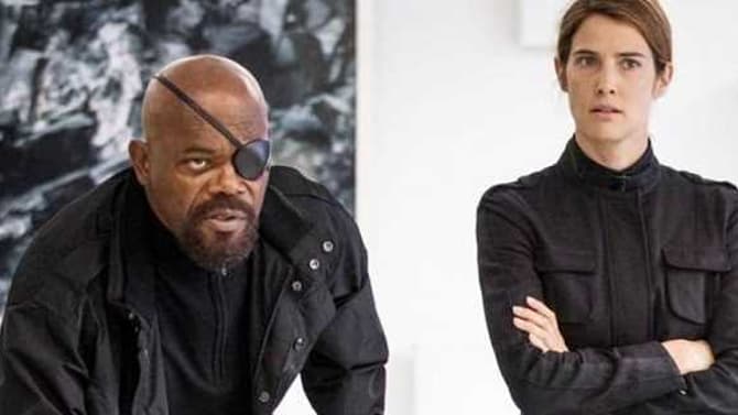 SPIDER-MAN: FAR FROM HOME Star Cobie Smulders On That Big Skrull Reveal And Maria Hill Deleted Scenes